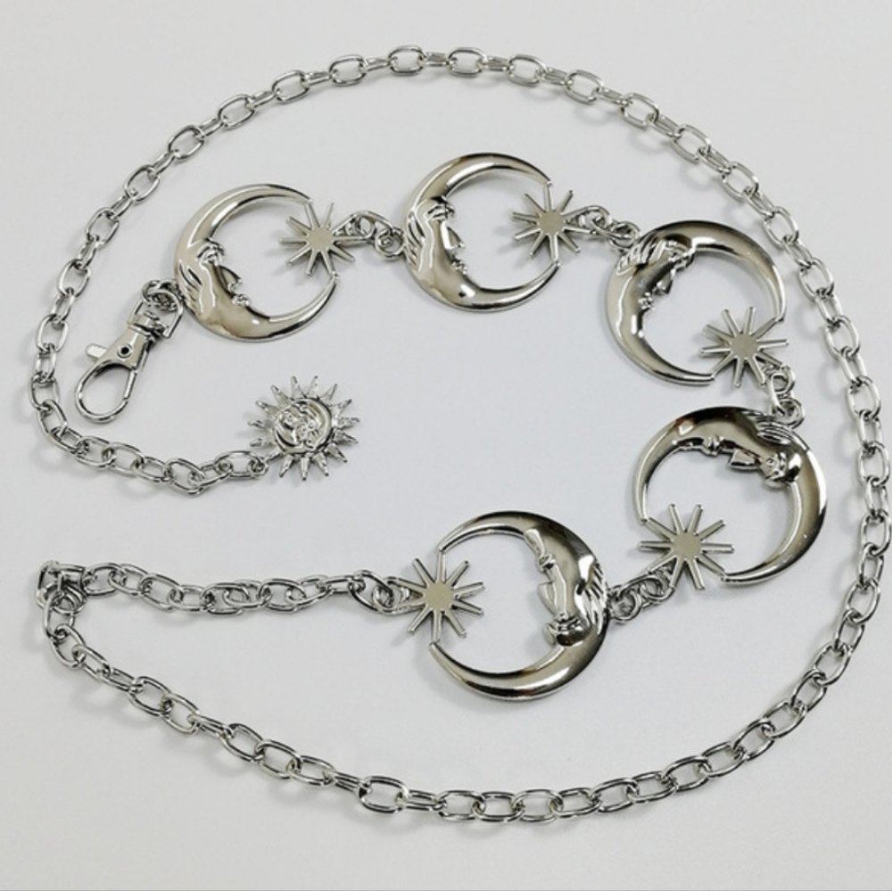Celestial Silver Chain Belt - Picture 6 of 13